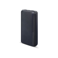 Gembird PB20-02 - Powerbank - 20000 mAh - 12 Watt - 2.4 A - 2 Ausgabeanschlussstellen (2 x USB) - Schwarz