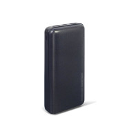 Gembird PB20-02 - Powerbank - 20000 mAh - 12 Watt - 2.4 A - 2 Ausgabeanschlussstellen (2 x USB) - Schwarz