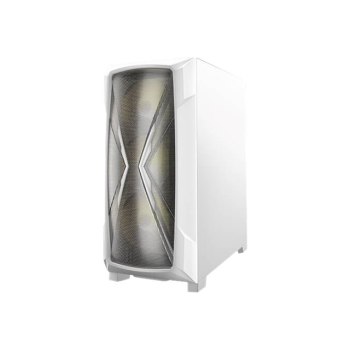 Antec Dark League DP505 - Mid tower - E-ATX - Seitenteil mit Fenster (gehärtetes Glas) - keine Spannungsversorgung (ATX) - USB/Audio