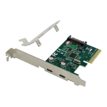 Conceptronic EMRICK07G - Adattatore USB - PCIe 2.0 x4 a basso profilo