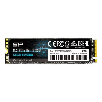 Silicon Power A60 - SSD - 2 TB - intern - M.2 2280 - PCIe 3.0 x4 (NVMe)