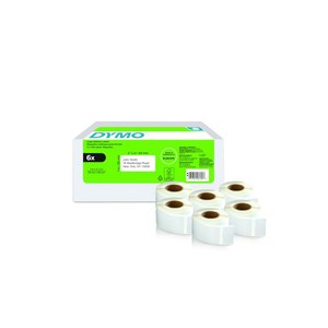 Dymo paper - permanent adhesive - white - 25 x 54 mm 3000...