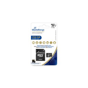 MEDIARANGE MR946 - 256 GB - MicroSDXC - Klasse 10 - UHS-I...