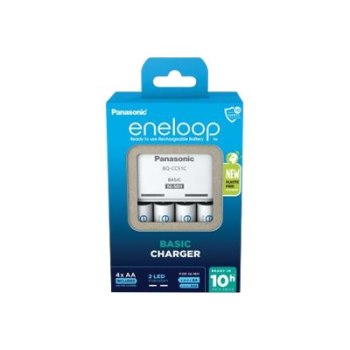 Panasonic eneloop Basic BQ-CC51 - Batterieladegerät - (für 4xAA/AAA)