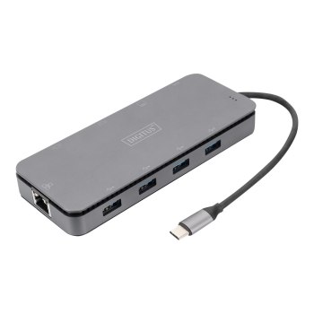 DIGITUS Dockingstation - USB-C - VGA, HDMI