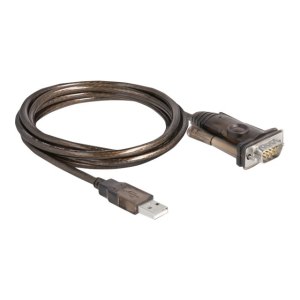 Delock USB-to-serial cable – USB (M) to DB-9 (M)