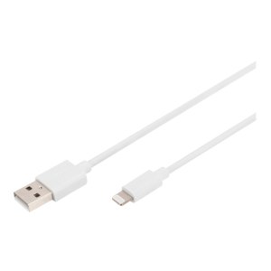 DIGITUS Lightning auf USB A Daten-/Ladekabel, MFI...