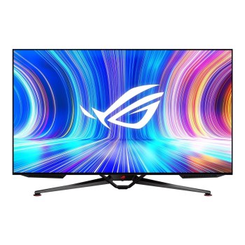 ASUS ROG Swift OLED PG42UQ - OLED-Monitor - Gaming - 105.4 cm (41.5") - 3840 x 2160 4K @ 138 Hz - 450 cd/m² - 135000:1 - HDR10 - 4xHDMI, DisplayPort - Lautsprecher