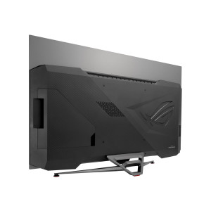 ASUS ROG Swift OLED PG48UQ - OLED-Monitor - Gaming - 120.7 cm (47.53") - 3840 x 2160 4K @ 138 Hz - 450 cd/m² - 135000:1 - HDR10 - 4xHDMI, DisplayPort - Lautsprecher