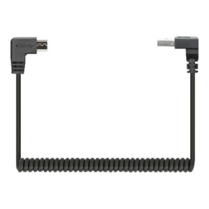 Manhattan USB-A to Micro-USB Cable, 1m, Male to Male, Black, 480 Mbps (USB 2.0)