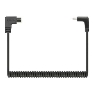 Manhattan USB-C to Micro-USB Cable, 1m, Male to Male, Black, 480 Mbps (USB 2.0)