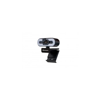 Verbatim AWC-02 - Webcam - Farbe - 2560 x 1440 - 1080p, 2K - Audio - USB 2.0