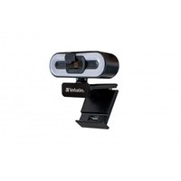 Verbatim AWC-02 - Webcam - Farbe - 2560 x 1440 - 1080p, 2K - Audio - USB 2.0