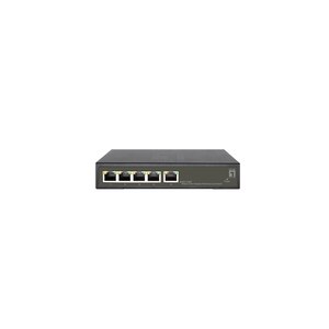 LevelOne Hilbert 5-Port Gigabit PoE Smart Lite Switch -...