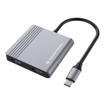 Conceptronic Docking station - USB-C - 2 x HDMI