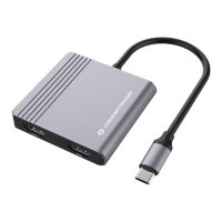 Conceptronic - Dockingstation - USB-C - 2 x HDMI