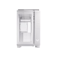 ASUS TUF Gaming GT502 - White Edition - mid tower - ATX - Seitenteil mit Fenster (gehärtetes Glas)