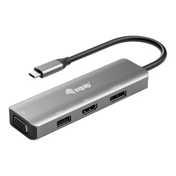 Equip Videoadapter - 24 pin USB-C männlich zu USB, HD-15 (VGA)