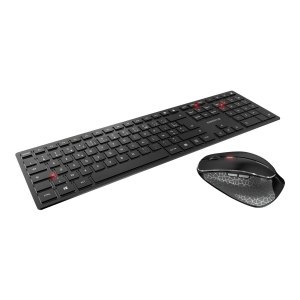 CHERRY DW 9500 SLIM - Tastatur-und-Maus-Set - kabellos -...