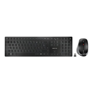 CHERRY DW 9500 SLIM - Tastatur-und-Maus-Set - kabellos -...