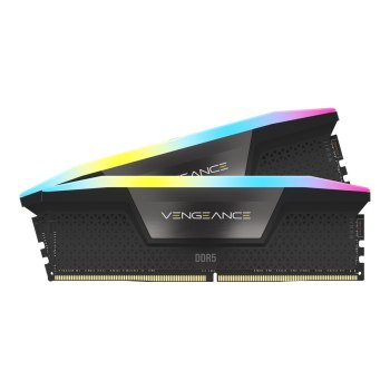 CORSAIR Vengeance RGB - DDR5 - Kit - 64 GB: 4 x 16 GB - DIMM 288-PIN - 5600 MHz / PC5-44800 - CL36 - 1.25 V - Schwarz