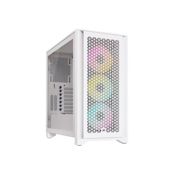 Corsair iCUE 4000D RGB Airflow - Mid tower - E-ATX - Seitenteil mit Fenster (gehärtetes Glas)