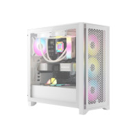 Corsair iCUE 4000D RGB Airflow - Mid tower - E-ATX - Seitenteil mit Fenster (gehärtetes Glas)