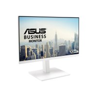 ASUS VA24EQSB-W - LED-Monitor - 61 cm (24") (23.8" sichtbar) - 1920 x 1080 Full HD (1080p) @ 75 Hz - IPS - 300 cd/m² - 1000:1 - 5 ms - HDMI, VGA, DisplayPort - Lautsprecher - weiß