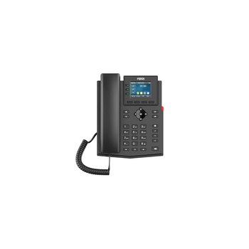 Fanvil X303P - Telefono IP - Nero - Ricevitore cablato - Tavolo/Parete - Linux - In banda - Fuori banda - SIP-Info