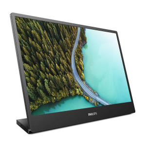 Philips 16B1P3302 - 3000 Series - LED-Monitor - 40 cm (16") (15.6" sichtbar) - tragbar - 1920 x 1080 Full HD (1080p) @ 75 Hz - IPS - 250 cd/m² - 700:1 - 4 ms - USB-C - Textured Black