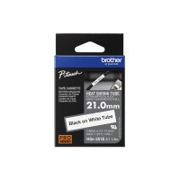 Brother HSe-251E - Nero su bianco - Rotolo (2,1 cm x 1,5 m)