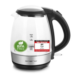 Emerio WK-125145 - Wasserkocher - 1.2 Liter