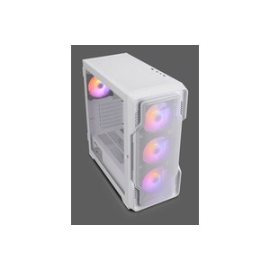 Nanoxia Geh Midi DS-9 ARGB Airflow white - USB-C - TG-Mesh - Midi/Minitower - ATX