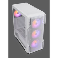 Nanoxia Geh Midi DS-9 ARGB Airflow white - USB-C - TG-Mesh - Midi/Minitower - ATX