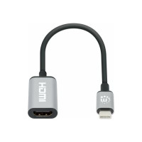 Manhattan USB-C to HDMI Cable, 4K@60Hz, 5 Gbps (USB 3.2 Gen1 aka USB 3.0)