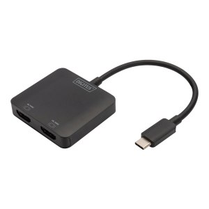 DIGITUS 2-Port MST Video Hub (USB-C -> 2x HDMI)