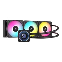 Corsair iCUE H150i ELITE LCD XT - Prozessor-Flüssigkeitskühlsystem - Kühlergröße: 360 mm - (für: LGA1156, LGA1366, AM3, LGA1155, LGA2011, LGA1150, LGA1151, AM4, LGA2066, sTR4, sTRX4, LGA1200, LGA1700, AM5)