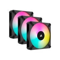 Corsair iCUE AF120 RGB ELITE - Gehäuselüfter - 120 mm - Schwarz (Packung mit 3)