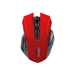 SPEEDLINK FORTUS Gaming - Maus - ergonomisch - Für Rechtshänder - optisch - 5 Tasten - kabellos - 2.4 GHz - kabelloser Empfänger (USB)