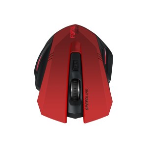 SPEEDLINK FORTUS Gaming - Maus - ergonomisch - Für Rechtshänder - optisch - 5 Tasten - kabellos - 2.4 GHz - kabelloser Empfänger (USB)