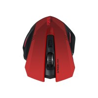 SPEEDLINK FORTUS Gaming - Maus - ergonomisch - Für Rechtshänder - optisch - 5 Tasten - kabellos - 2.4 GHz - kabelloser Empfänger (USB)