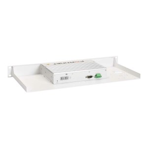 Rackmount.IT RM-FR-T16 - Montagesatz für Netzwerkgeräte - Rack montierbar - weiß, RAL 9003 - 1U - 48.3 cm (19") - für Fortinet FortiGate Rugged 60F, 60F-3G4G