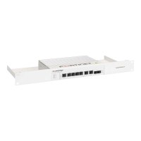 Rackmount.IT RM-FR-T16 - Montagesatz für Netzwerkgeräte - Rack montierbar - weiß, RAL 9003 - 1U - 48.3 cm (19") - für Fortinet FortiGate Rugged 60F, 60F-3G4G