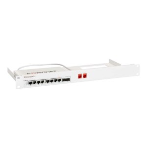 Rackmount.IT RM-FR-T17 - Montagesatz für Netzwerkgeräte - Rack montierbar - weiß, RAL 9003 - 1U - 48.3 cm (19") - für Fortinet FortiSwitch 108F