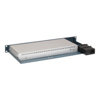 Rackmount.IT RM-VN-T1 - Netzwerk-Einrichtung - Rack montierbar - Metallisch Blau - 1U - 48.3 cm (19")