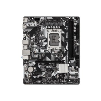 ASRock B760M-H/M.2 - Motherboard - micro ATX - LGA1700-Sockel - B760 Chipsatz - USB-C 3.2 Gen 1, USB 3.2 Gen 1 - Gigabit LAN - Onboard-Grafik (CPU erforderlich)