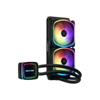 Enermax Aquafusion ADV series ELC-AQFA240-SQA - processor liquid cooling system - 240 mm CPU liquid cooler - (for: LGA1700, LGA1200, LGA115x socket, LGA2066, LGA2011, LGA2011-3, LGA1366, AM5, AM4, AM3+, FM2+, FM1)