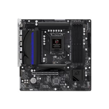 ASRock B760M PG Riptide - Motherboard - micro ATX - LGA1700-Sockel - B760 Chipsatz - USB 3.2 Gen 1, USB-C 3.2 Gen 1 - 2.5 Gigabit LAN - Onboard-Grafik (CPU erforderlich)