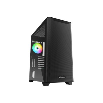 Sharkoon M30 RGB - Mid tower - E-ATX - side panel with window (tempered glass)