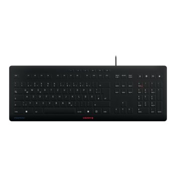 Cherry STREAM - Tastatur - USB - Deutsch - Tastenschalter: CHERRY SX